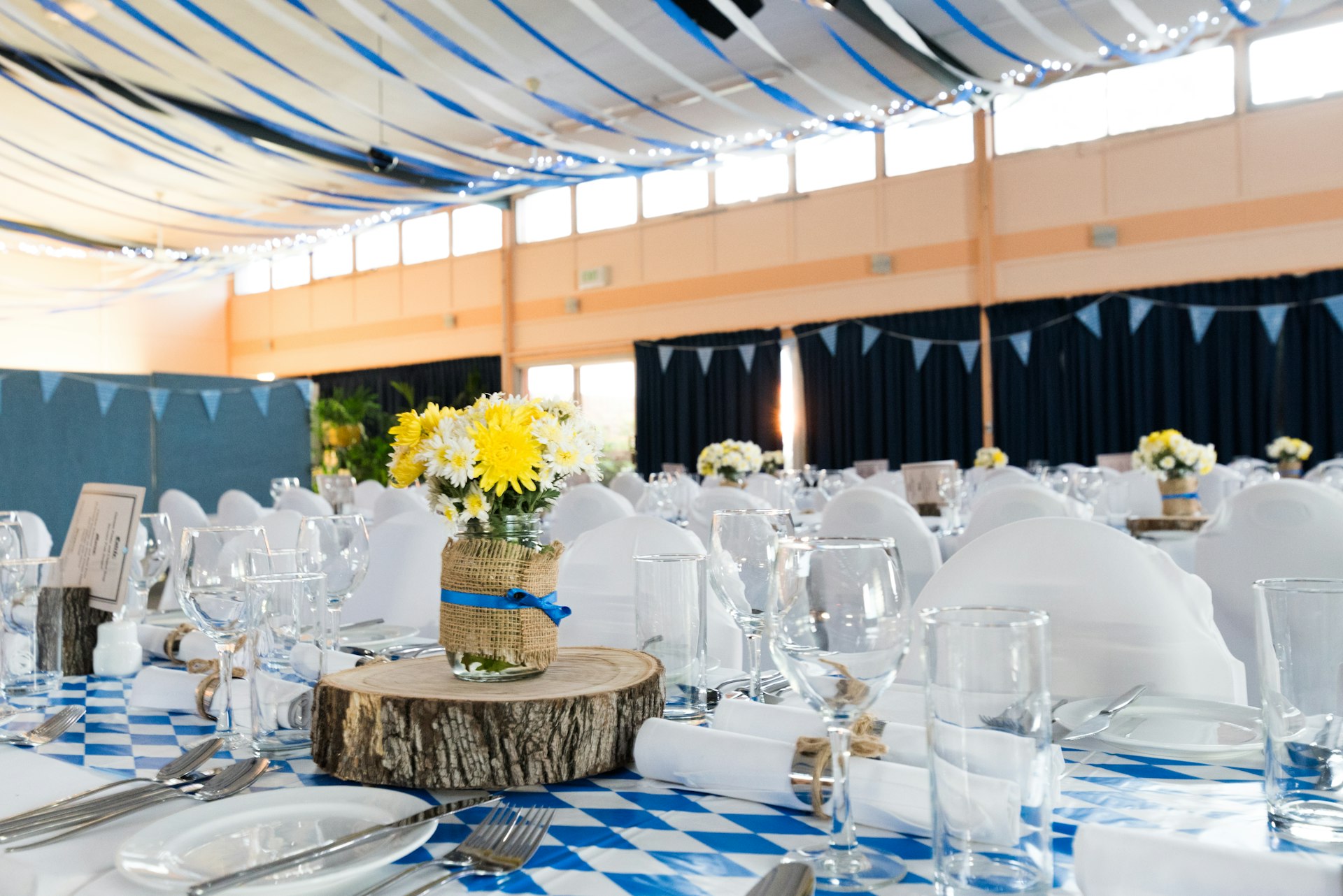 Instalaciones del salón de eventos